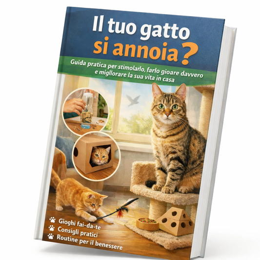 Il tuo Gatto si annoia? Guida PDF pratica per stimolarlo e tanto altro!